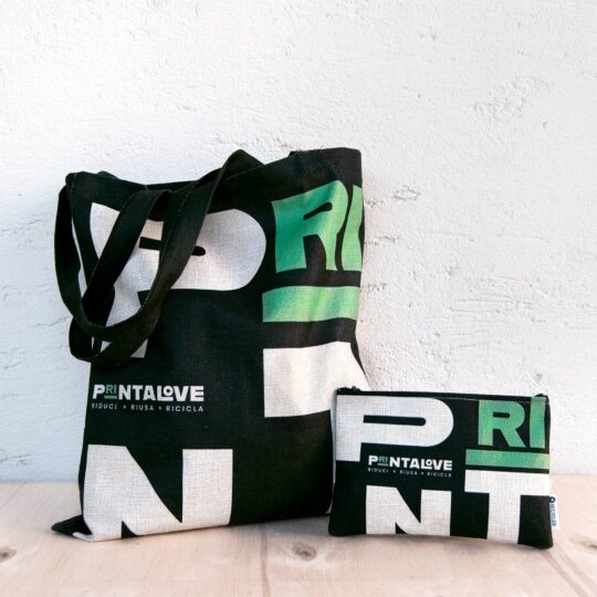 kit print printalove shopper astuccio