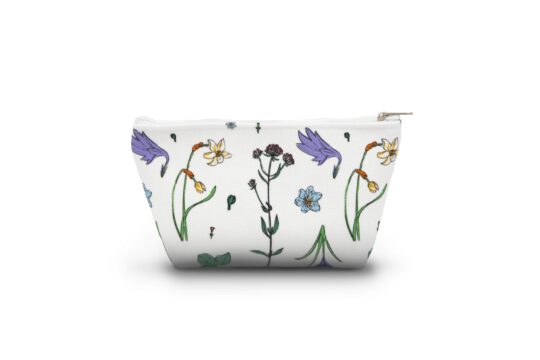 beauty pochette pencil case elena pasini per printalove fiori di campo